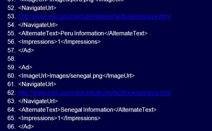 Peru Information 56. 1 57. 58