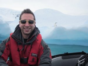 Dan in Antarctica