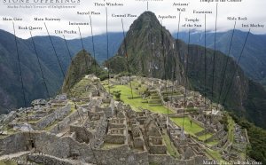 Machu Picchu location map