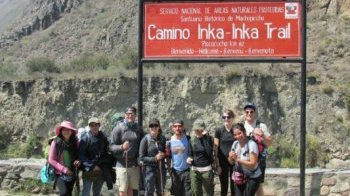 Start of the Inca Trail
