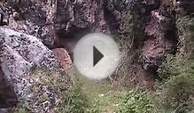Amazing Tunnel Through Solid Rock Above Cuzco Peru