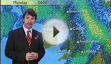 BBC Weather 8th November 1998